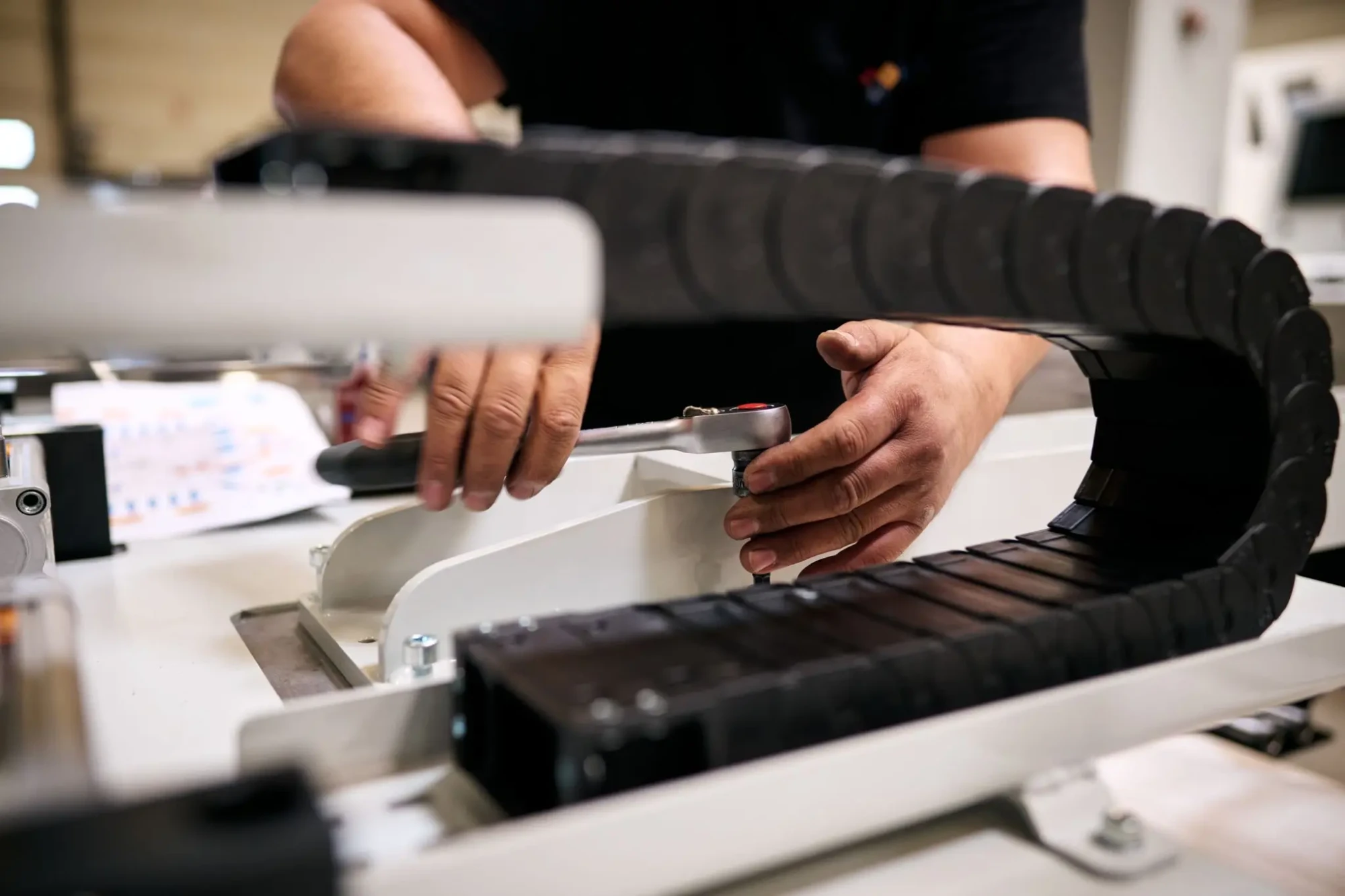 Montage d'une machine