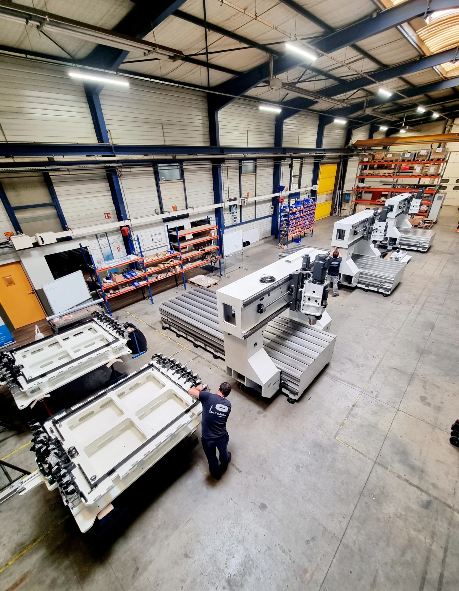 ligne de fabrication d'une machine FSW