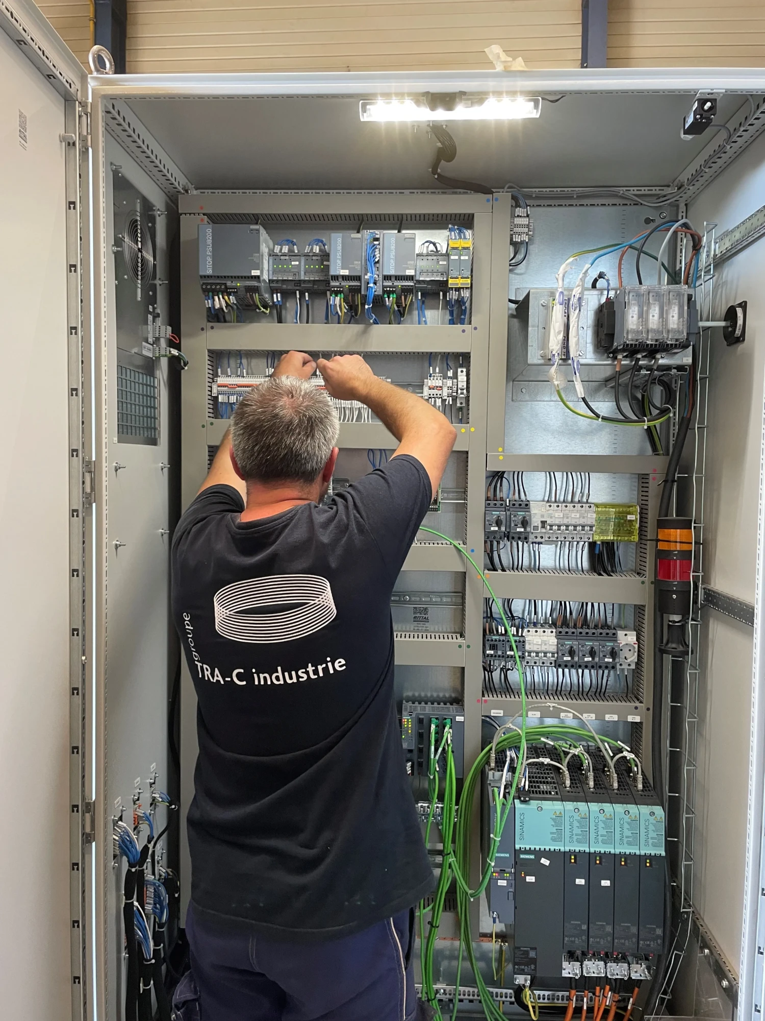 Câblage d'un coffret électrique JAFS