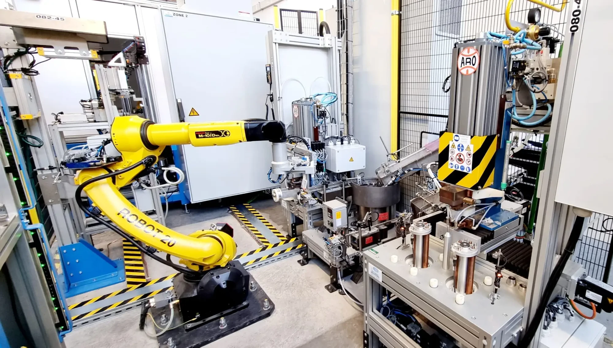 Ligne de fabrication d'un bol thermomix