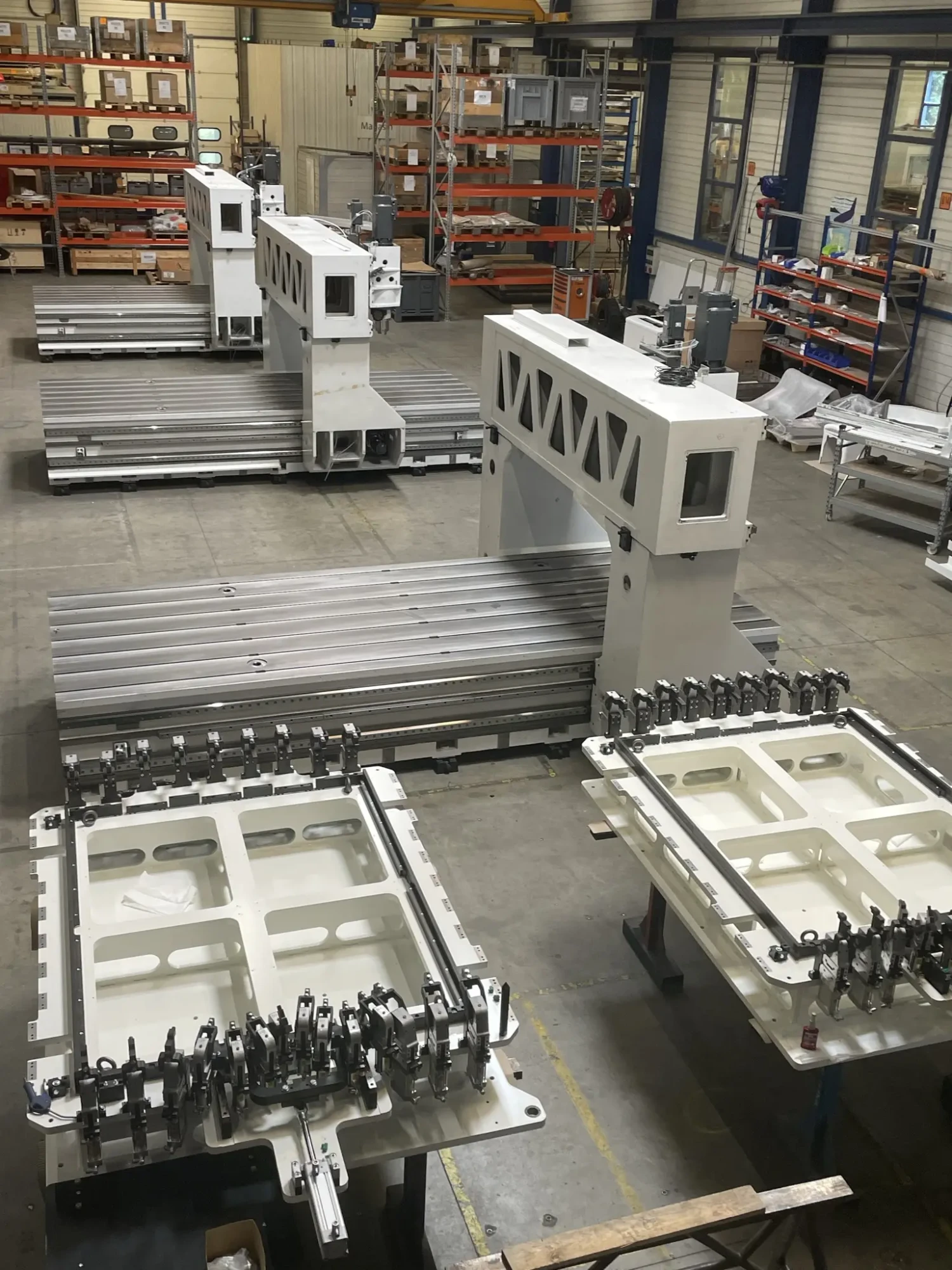 ligne de fabrication d'une machine FSW