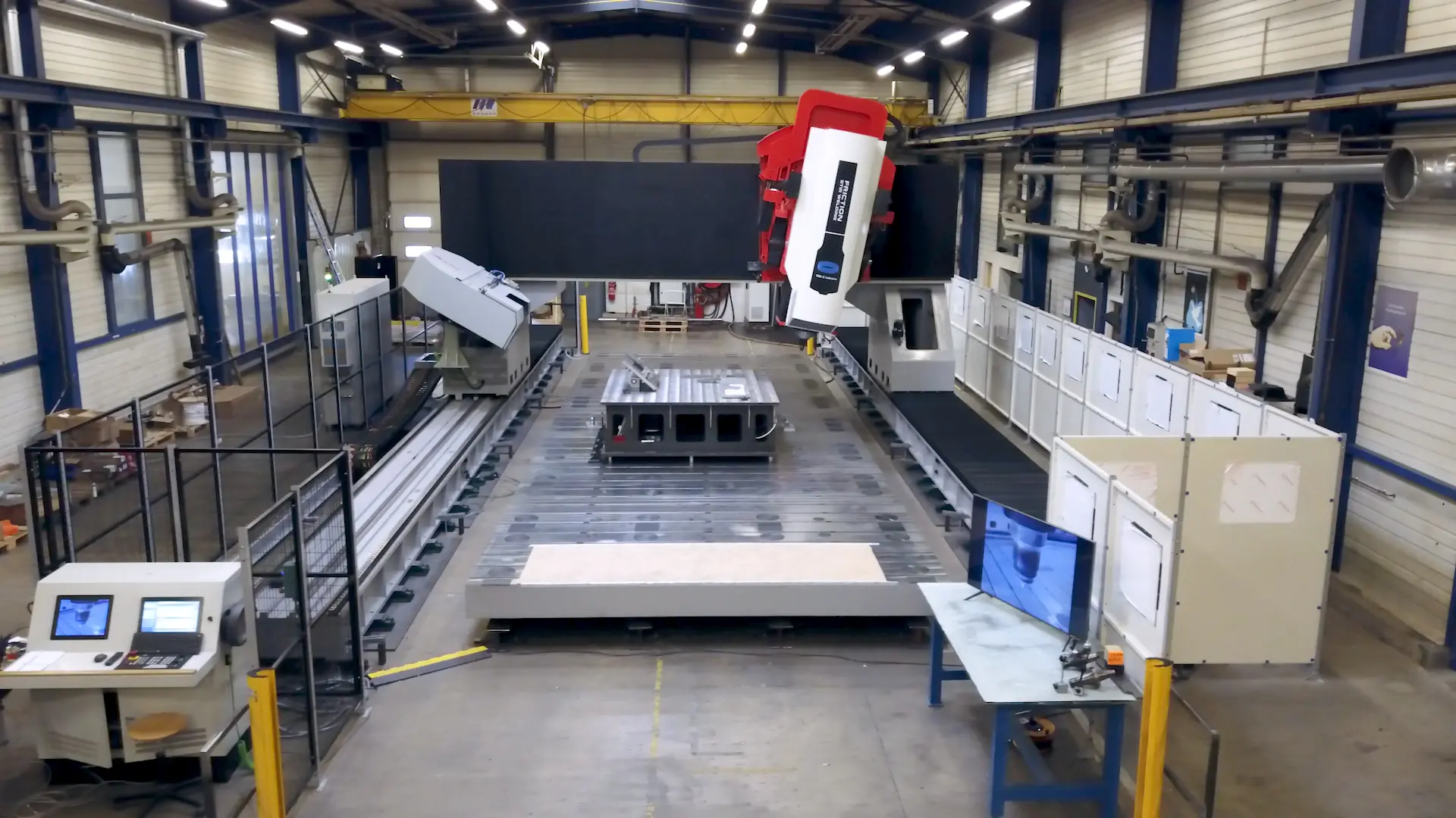 Machine FSW grande dimension