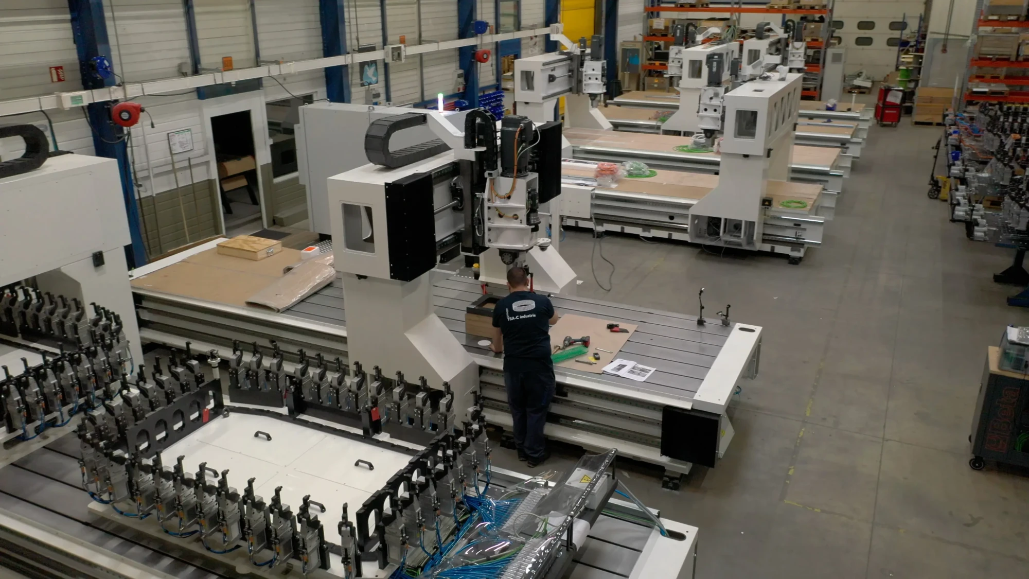 Plusieurs machines FSW en cours de fabrication